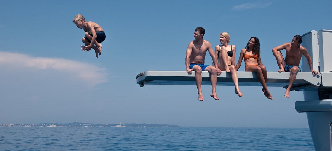 Yacht IDOL in the Mediterranean